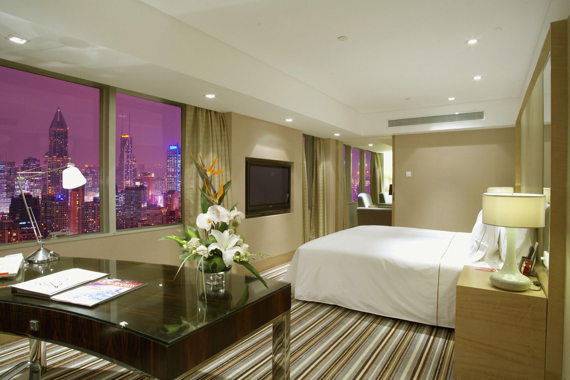 Jin Jiang Tower Hotel Shanghái Exterior foto